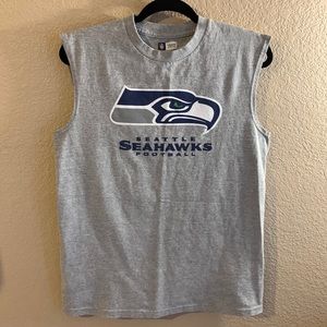 Seattle Seahawks sleeveless shirt. M
